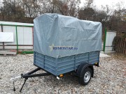 remorca  pe foi de arc